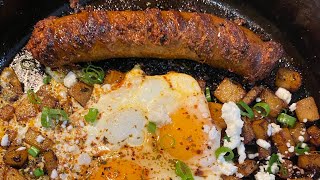 Chorizo potato and eggs recipe