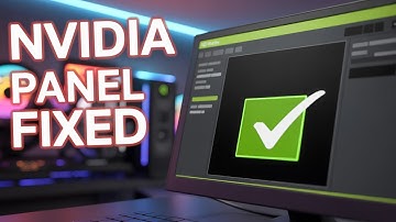NVIDIA Control Panel Missing on Windows? Here’s How to Fix it (GTX 1060 Guide)