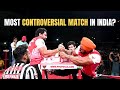 Karaj virk vs sanjay deswal the most extreme armwrestling match in india  mega match  2023