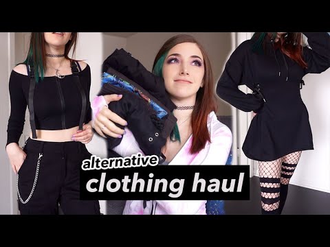 Huge alternative clothing haul (Gothmall, Hot Topic, Rags n Rituals) || Kelli Marissa Vlogs