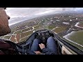 Glider HOVERING? K13 Slow Flight, Stall, Steep Turn & Landing | Oxford Gliding Club | GoPro Cockpit