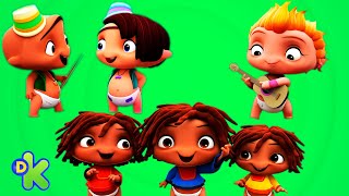 ¡Notas para todos! los bebés suman integrantes a su banda | Mini Beat Power Rockers | Discovery Kids