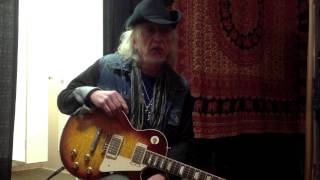 Brad Whitford Backstage in Austin, TX