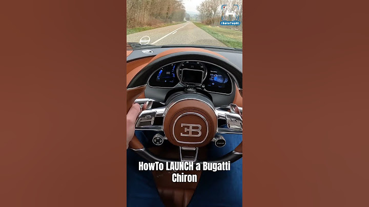 HowTo LAUNCH a #bugatti Chiron