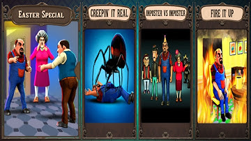 Scary Stranger 3D - New Update New Chapter Easter Special Gameplay (Android, iOS)