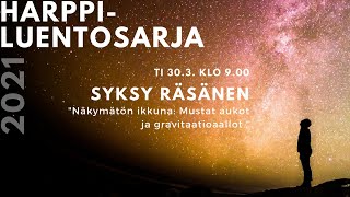 Syksy Räsänen - Harppi-luentosarja 2021