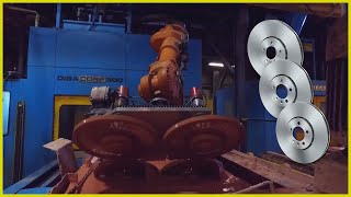 How Brake Discs are Made in Factory - The Process & Machines Involved