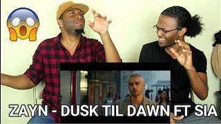 ZAYN Dusk Till Dawn ft Sia REACTION ZAYN Dusk Till Dawn ft Sia REACTION