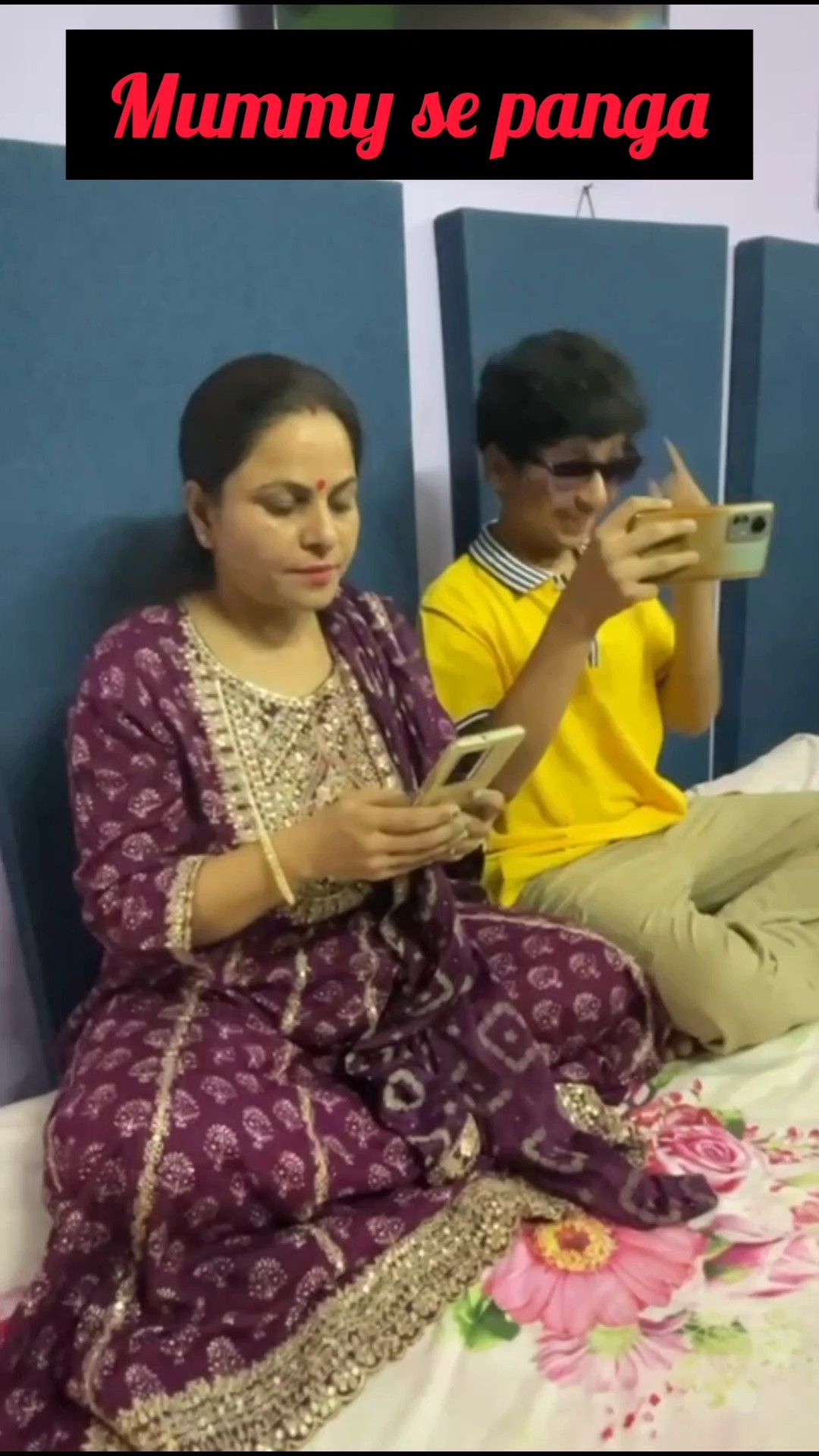 मम्मी से मज़ाक पड़ा भारी #shorts #trending #funny