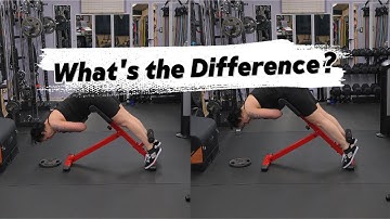 Hip Extensions VS Back Extension