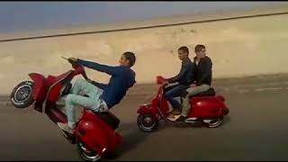 stunt vespa egypt ستانت فسبا مصر