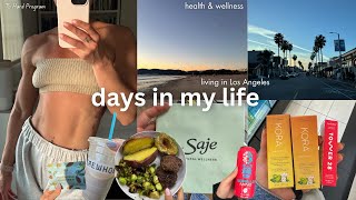 WELLNESS VLOG: how I stay productive, working out, eating healthy, erewhon, date night & more!