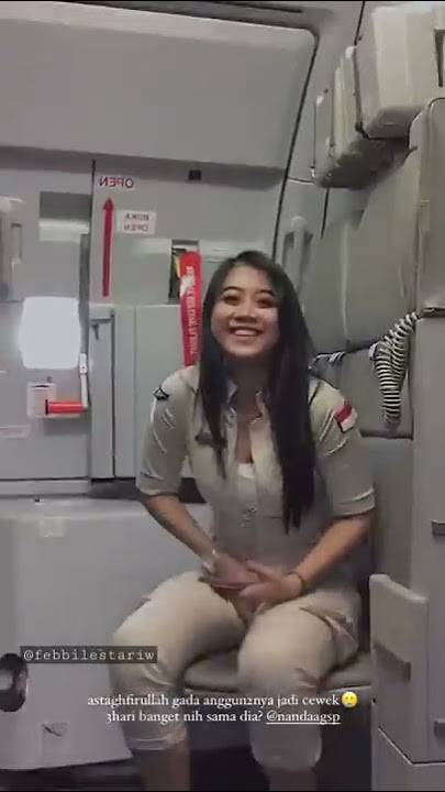 This flight attendant is funny
