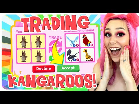 What Do People Trade For A Kangaroo Adopt Me Roblox Legendary - trading aussie eggs only in adopt me roblox youtube