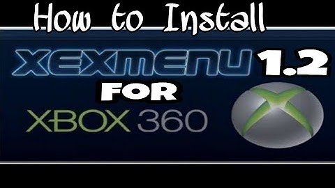 How to install xex menu 1.2 in your xbox (Rgh/jtag)