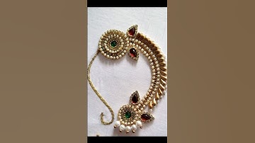 🥰aari work nath design, #embroidery, #aariwork, #shortsfeed