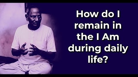 The I Am. Nisargadatta Maharaj.