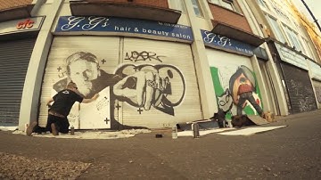 Sons of Anarchy streetart graffiti