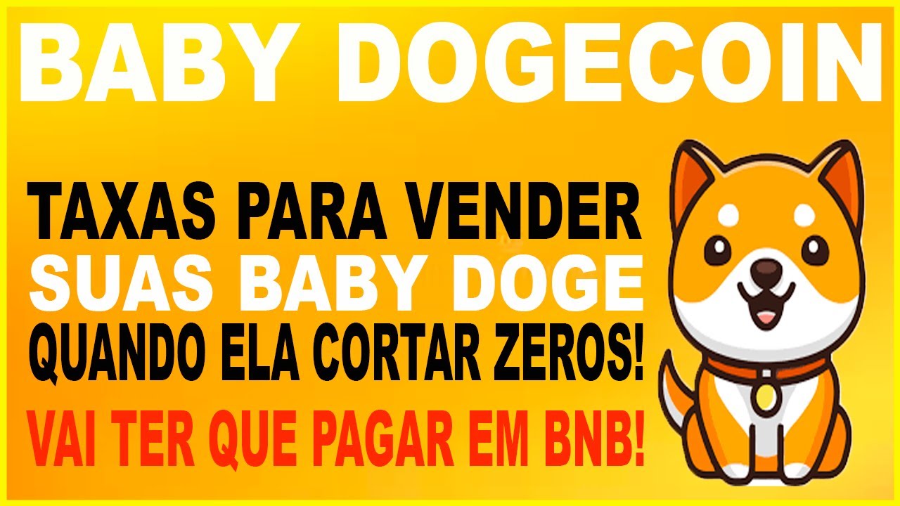 BABY DOGECOIN VOCÊ TERÁ QUE TER BNB PARA AS TAXAS SE SUAS BABYS UM DIA  BATEREM 1 MILHÃO DE REAIS