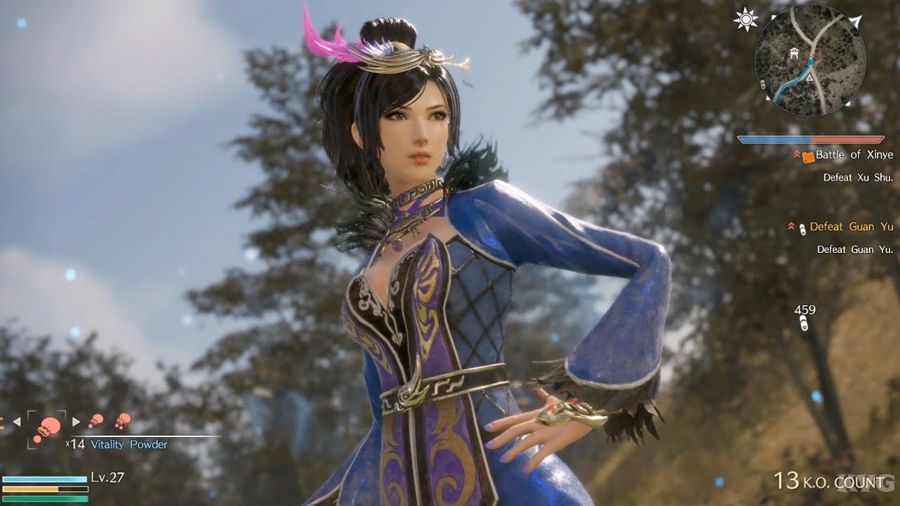 Dynasty Warriors 9 - Zhenji - Open World Free Roam Gameplay (PS4 HD ...