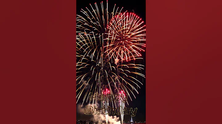 Happy Birthday Fireworks & Cheers! 🎉 Best Birthday Celebration Video 4K 🎂🎆#BirthdayFireworks