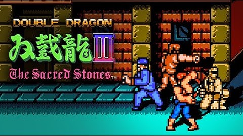 Double Dragon III: The Sacred Stones (1991) NES - 2 Players [TAS]