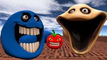 NEW HUNGRY WORM ROBLOX BATTLE In Maze Garrys Mod ONE HOUR ALL EPISOD 1-8