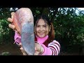 Awesome Cooking Tongue Cow With Banana Flower Delicious - Cook Tongue Beef Recipe - Eating Show