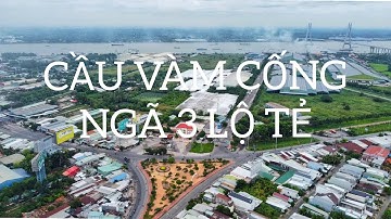 FLYCAM | CẬN CẢNH LỘ TẺ LONG XUYÊN, CẦU VÀM CỐNG