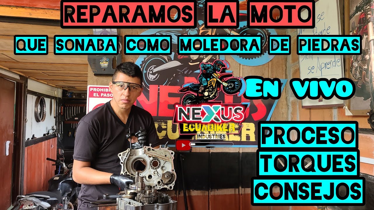 🛑En VIVO/Montaje de Motor 200cc  /Muchos consejos/TIPS y TORQUES