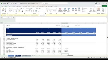 Simple 3-Statement Financial Forecast – Part 2 | Building IS, BS & CF Using Live Scenario