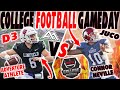 JUCO Football Gameday VS D3 College Football Gameday