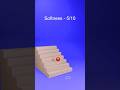 can 100% soft ball reach the hole ?..... #3d #animation #asmr #blender #physics #relaxing