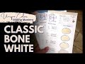 Classic bone white  unique color mixing mastery