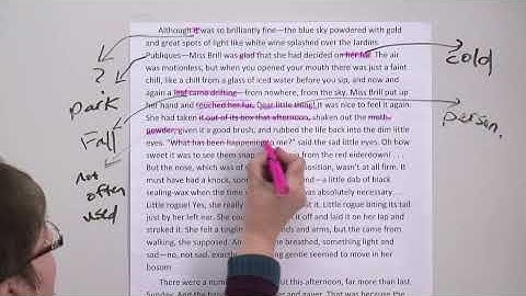 Annotating Text lesson