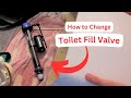 How to Replace a Universal Toilet Fill Valve (Quick & Easy Fix for a Running Toilet!)