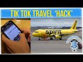 TikTok User Banned from Spirit Airlines After Posting ‘Travel Hack’ Video