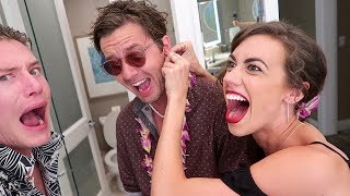 I PIERCED HIS EAR AND WE CRASHED A PARTY!