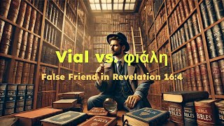 Vial vs. φιάλη - False Friend in Revelation 16:4