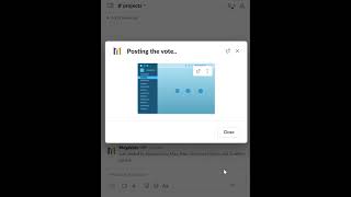 Create a poll in Slack - by Command with Question & Options ⚡ MegaVote.net Slack App ✨