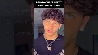 Ranking The Cringiest TikToks Ever 😭💀 #shorts