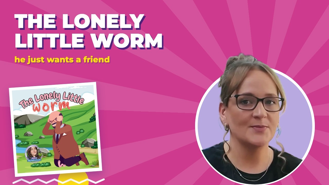 Jen Jenivive reading The Lonely Little Worm