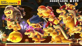 SUPER MARIO MAKER 2  KOOPALINGS BOSS RUSH & AUTO LEVEL STAGES [Nintendo Switch]