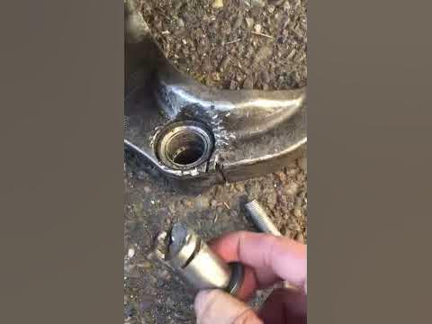 2006 honda civic belt tensioner bolt striped, easy way to take it out