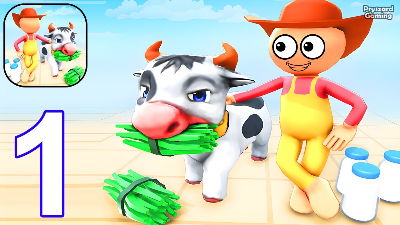Arcade Dairy - Gameplay Walkthrough Part 1 Grow Your Farm, Harvest ...