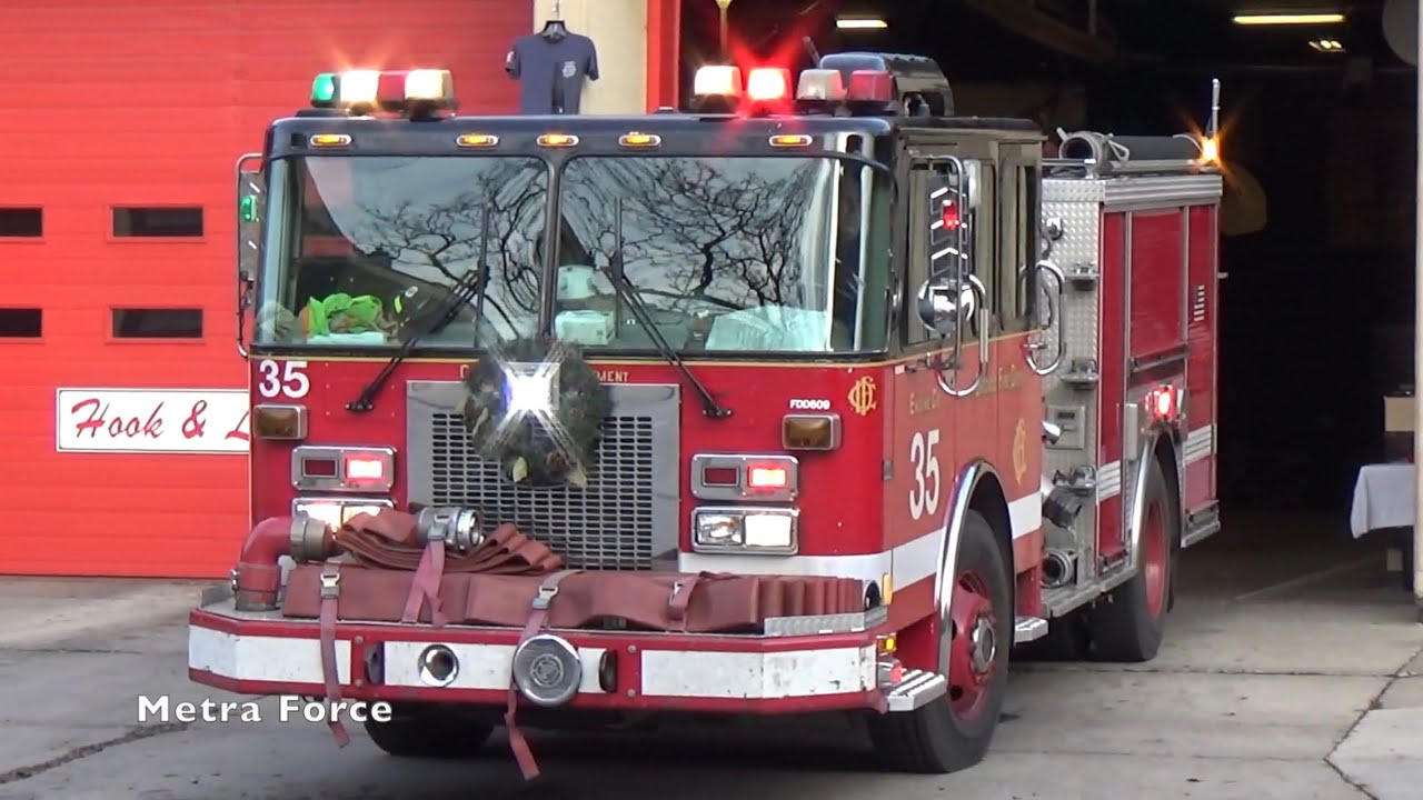 Engine 35 Chicago Fire Dept Engine 35 Responding - YouTube