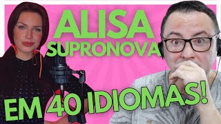 40 idiomas diferentes em apenas 1 música - ALISA SUPRONOVA - KATYUSHA