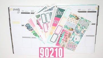 Plan With Me! | Sticky Essentials 90210 (Rewind)