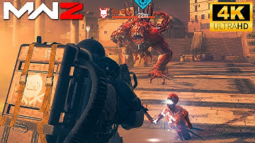 MW3 ZOMBIES - HOLGER 556 AR, RED WORM, EDLER DARK AETHER 4K Gameplay (No Commentary)