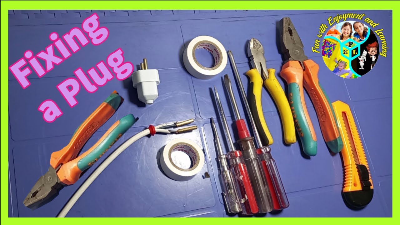How to Fix a Plug | Easy Way to Fix Broken Plug | Fun with Enjoyment and Learning